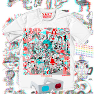 Playera Música 3D Love is All