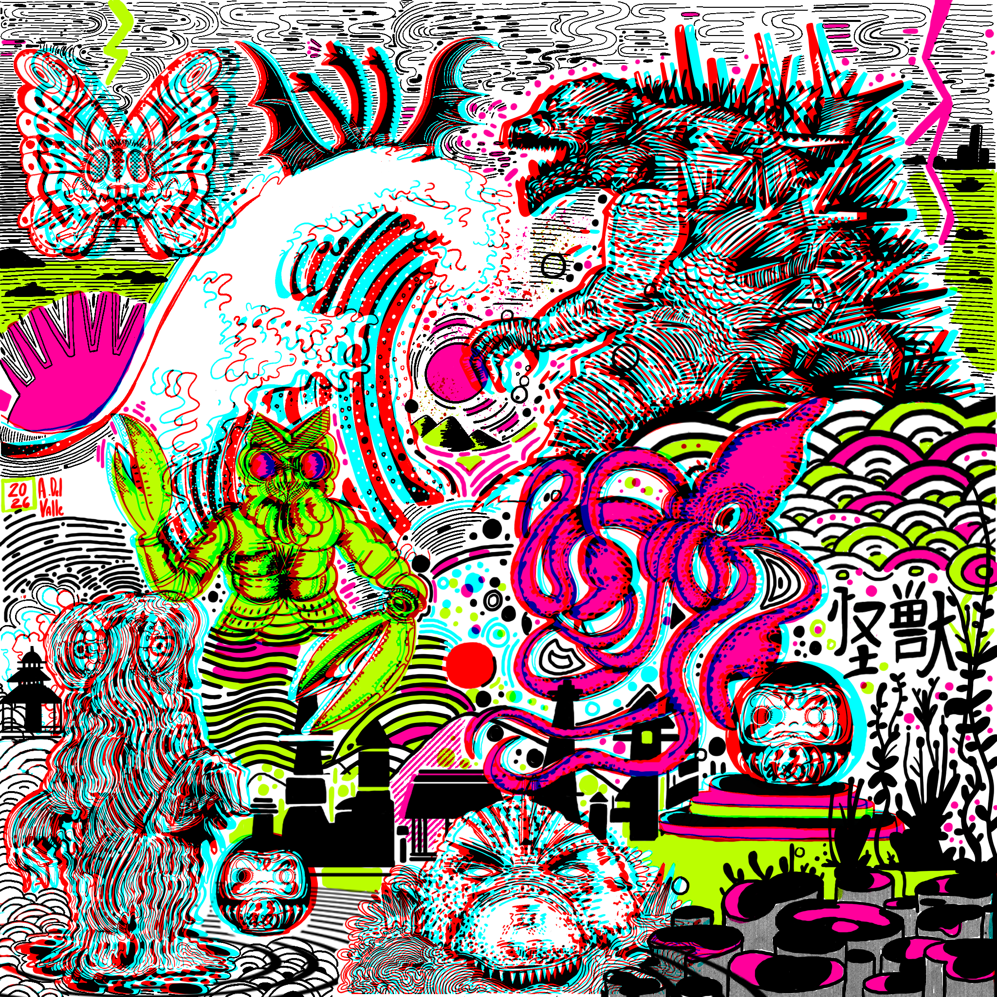 The Kaijus 3D